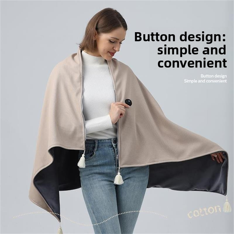 Cozy Heat Shawl USB Rechargeable