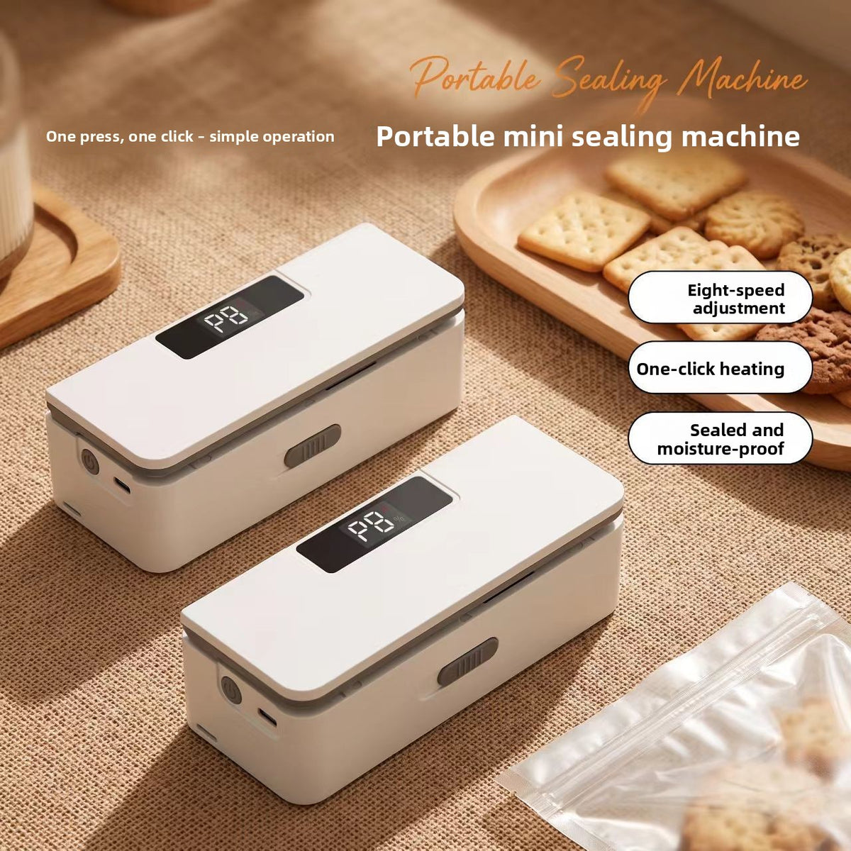 Mini Household Heat Sealer for Food Bags