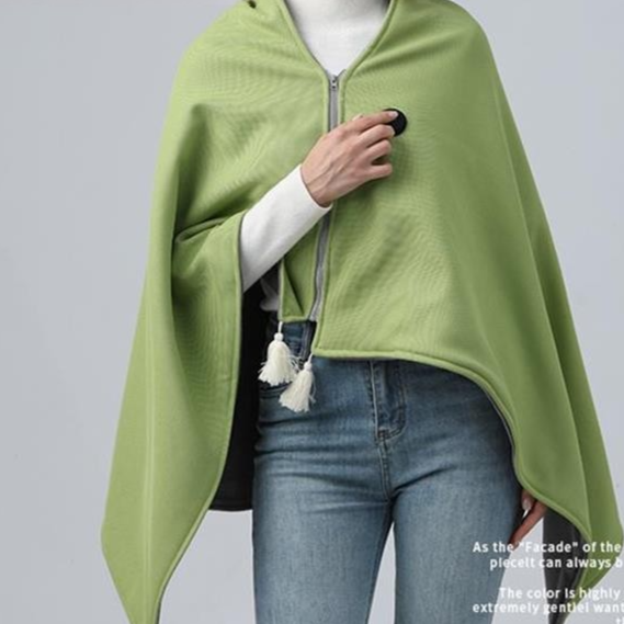 Cozy Heat Shawl USB Rechargeable